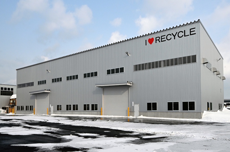 石狩タイヤリサイクル工場（石狩市）